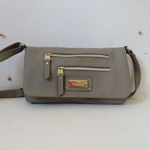 Relic Small Grey Shoulder Bag w Adjustable Strap